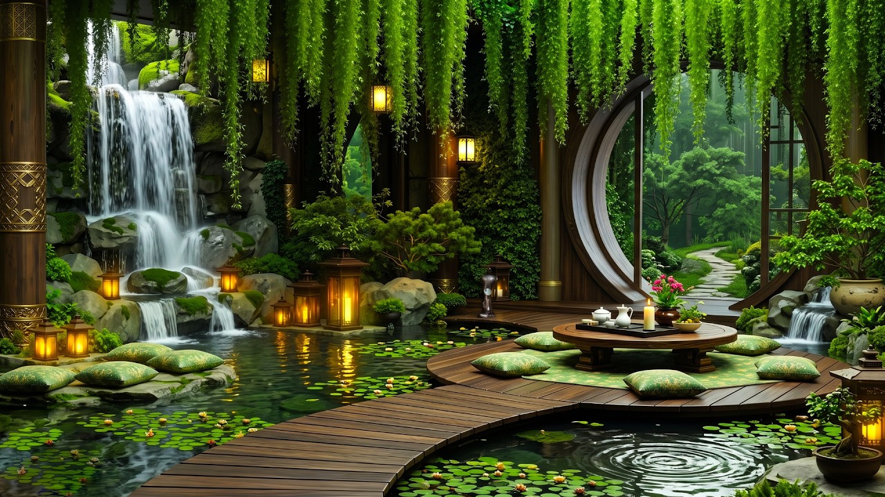 Hidden Zen Sanctuary | Cleanse Your Soul, Heal Within & Awaken Gentle Peace | Tranquil Music 528Hz
