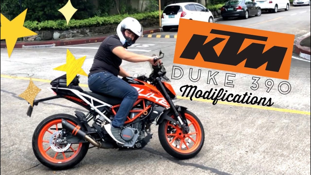 KTM Duke 390 Modifications