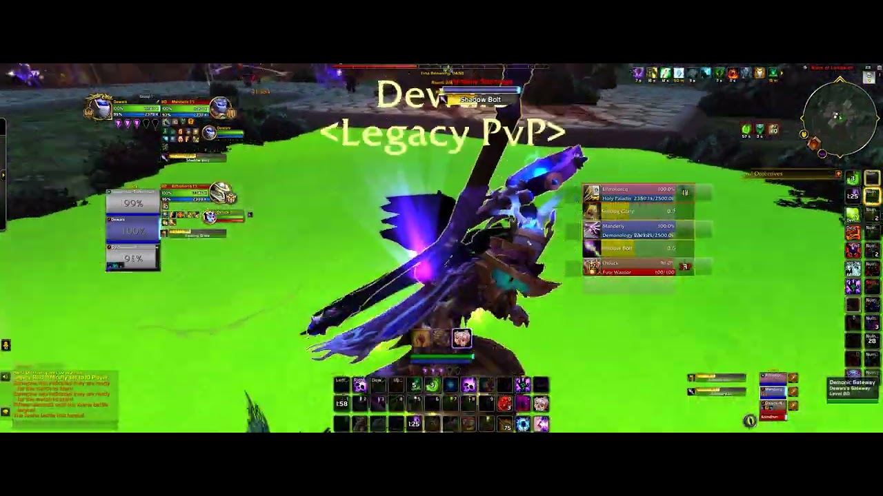 TheWarWithin - Destro Warlock Solo Shuffle - Rival Season 3 Achievement - 1700+ MMR