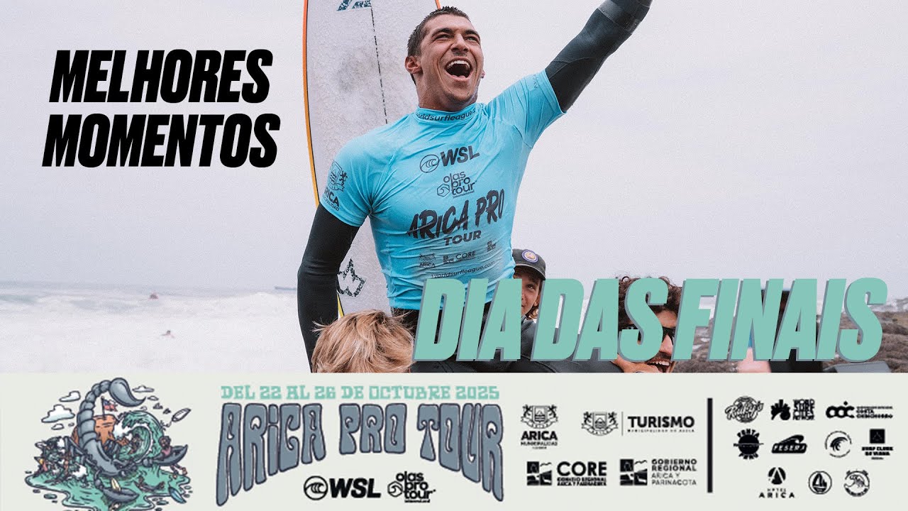 Melhores Momentos: WSL Arica Pro Tour - Dia das Finais