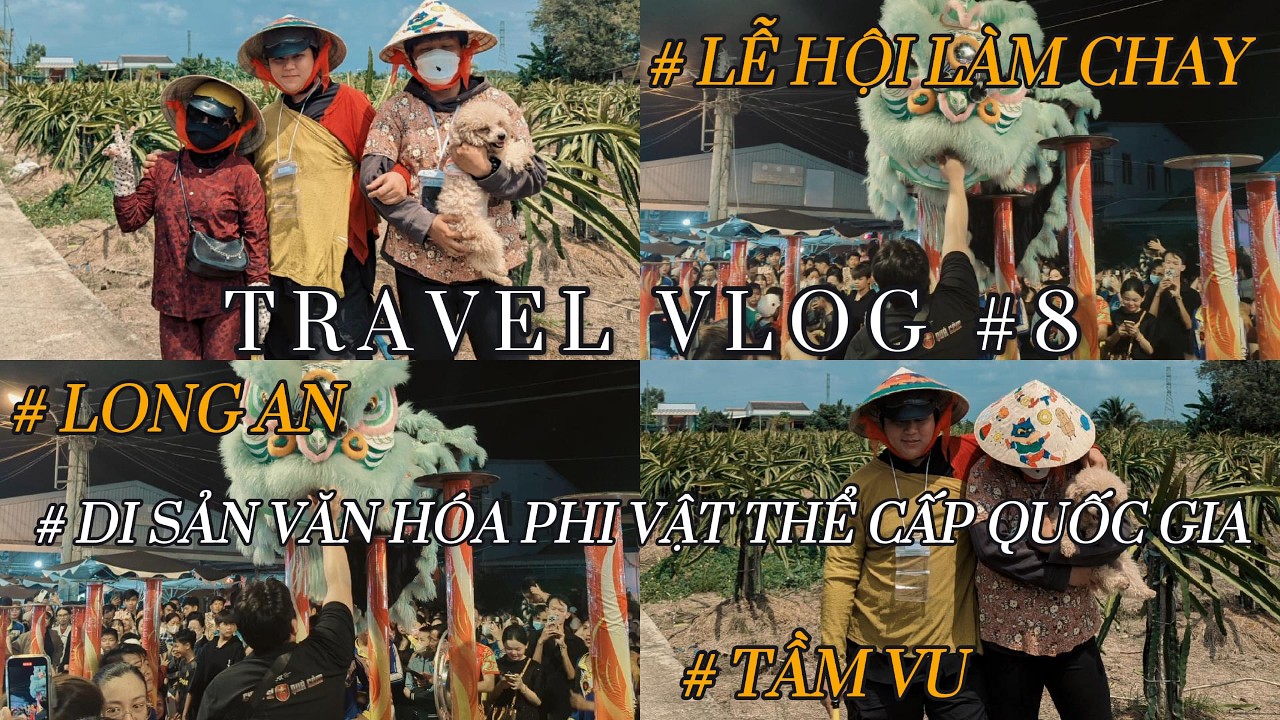 TRAVEL VLOG #8 I PHẦN 2:LỄ HỘI LÀM CHAY I Quậy đục nước Miền Tây, hòa tan không khí lễ hội...