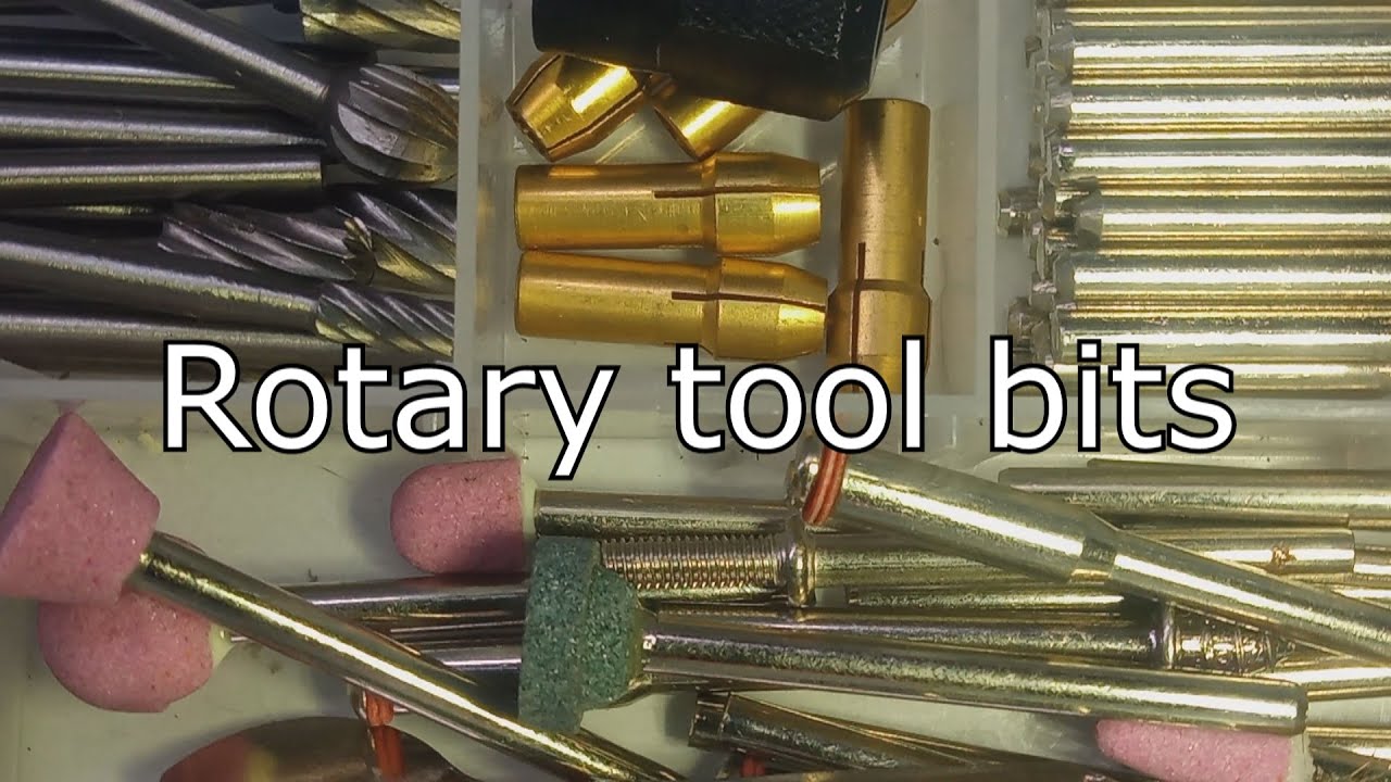 Rotary tool/dremel various bits and their uses