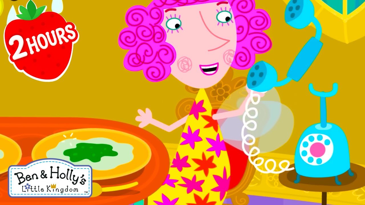 Nanny Plum’s Magic Modern Dinner 🍽️ | Ben and Holly's Little Kingdom | Cartoons For Kids