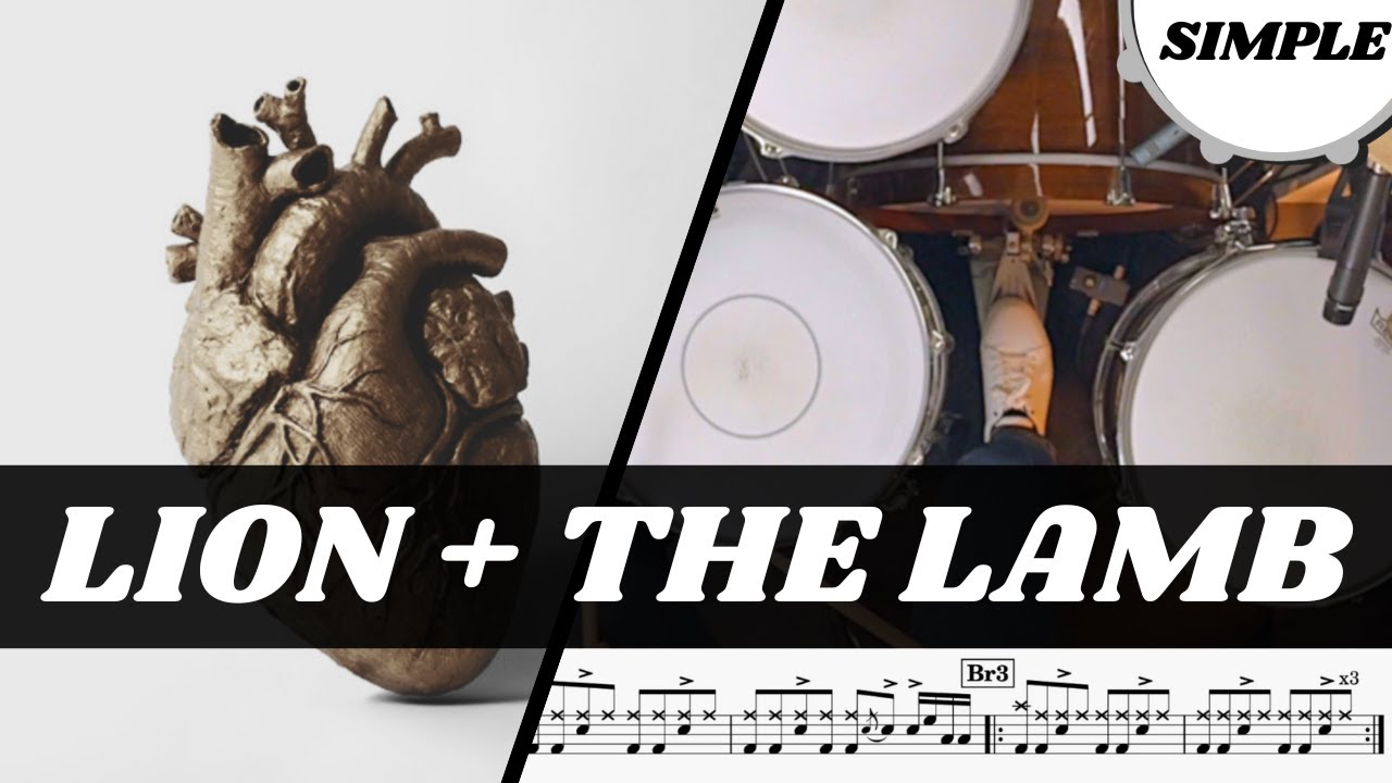 Simple Drums for Lion and the Lamb by Bethel