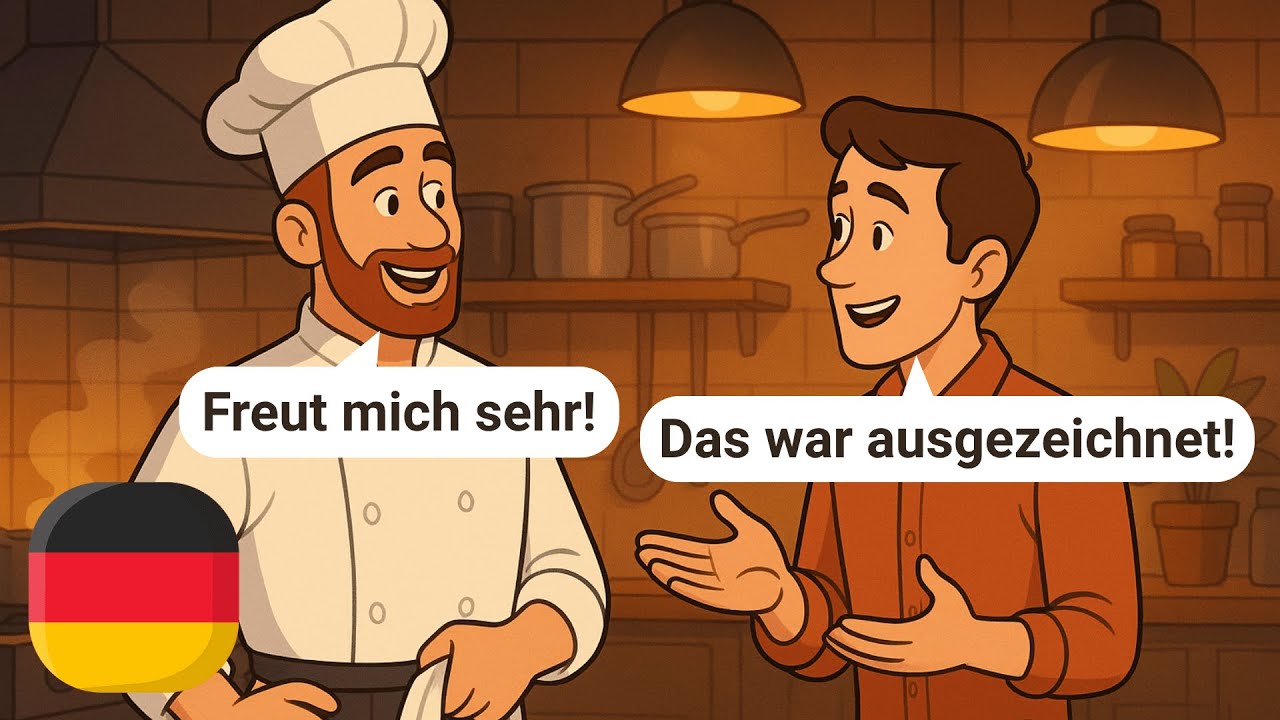 Learn German with Dialogues | A1-A2 | Simple dialogues in German