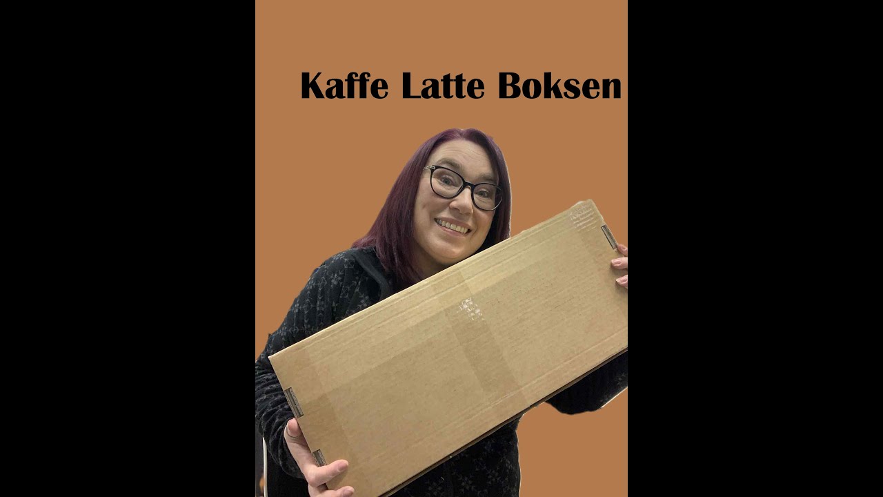 Kaffe latte boksen fra @birtePOP