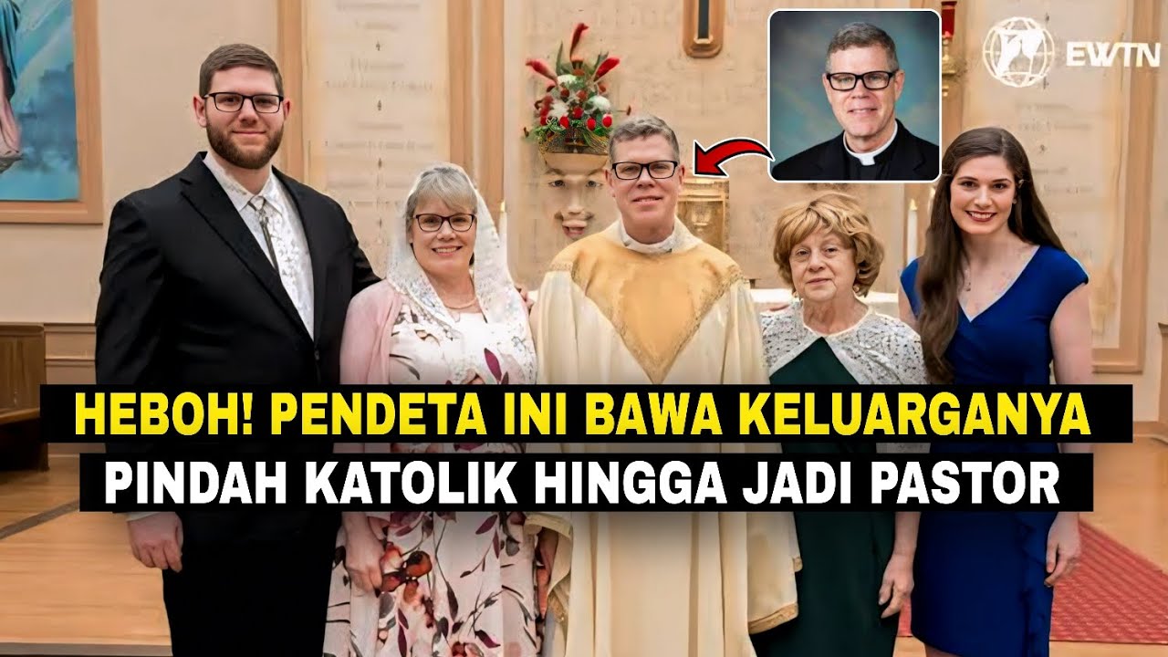 Heboh‼️PENDETA ini pindah Katolik & bawa keluarganya hingga jadi PASTOR? Kok bisa? 