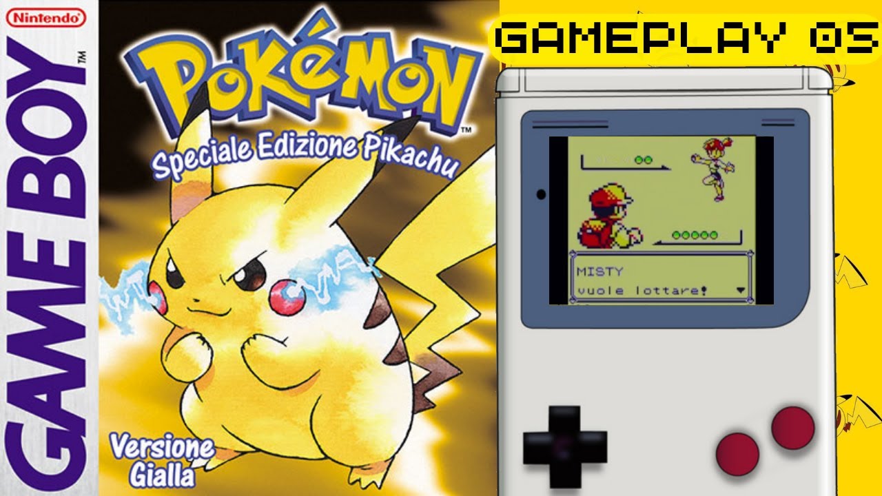 Dove trovare Bulbasaur e Charmander - Misty, Capopalestra Acqua - Pok&eacute;mon Giallo GamePlay
