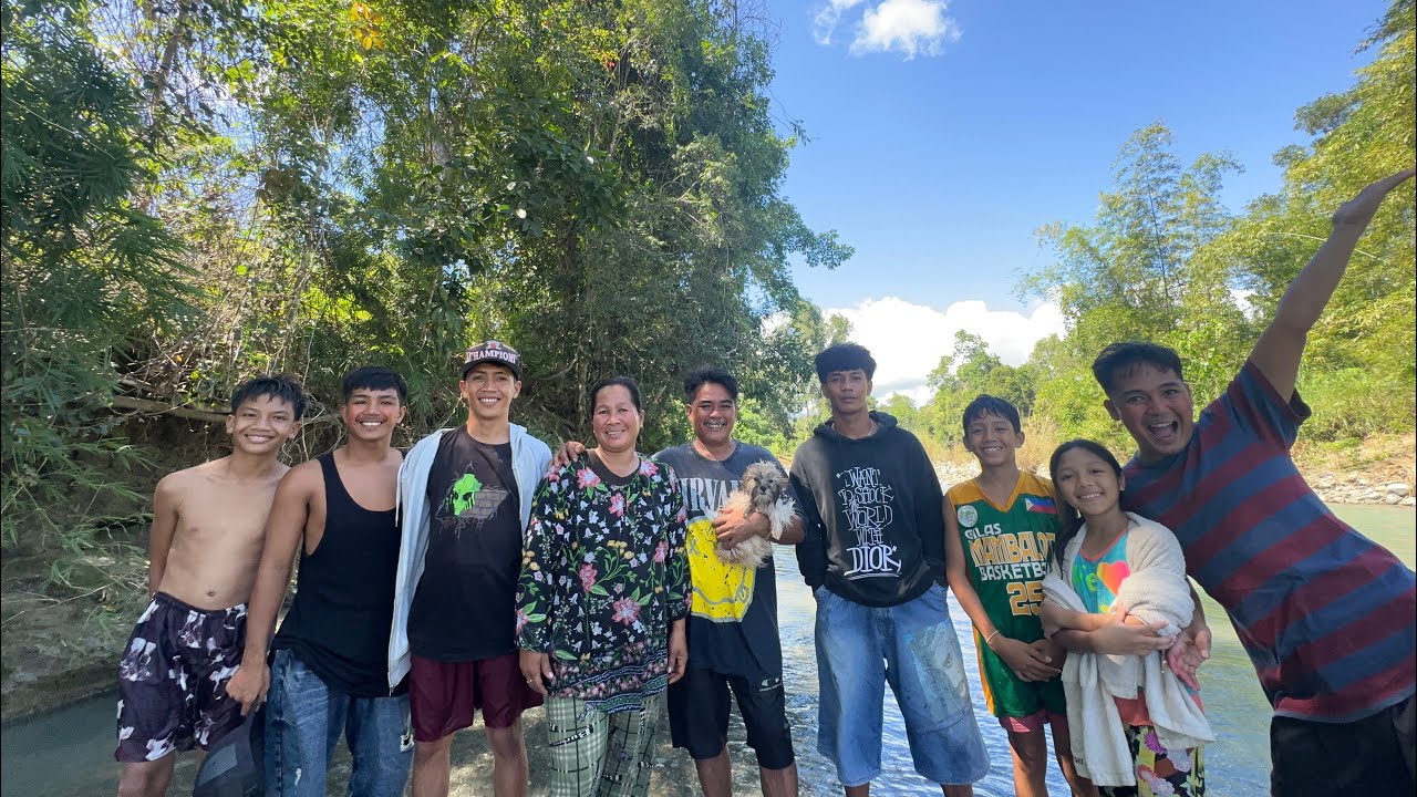 A DAY IN OUR LIFE NALIGO KAMI SA ILOG LEONCIO FAMILY VLOGS SOBRANG SAYA NITO
