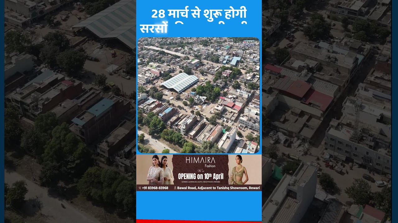 Rewari Anaj Mandi News | MSP सरसों खरीद 28 मार्च से और गेंहू की खरीद 1 अप्रैल से