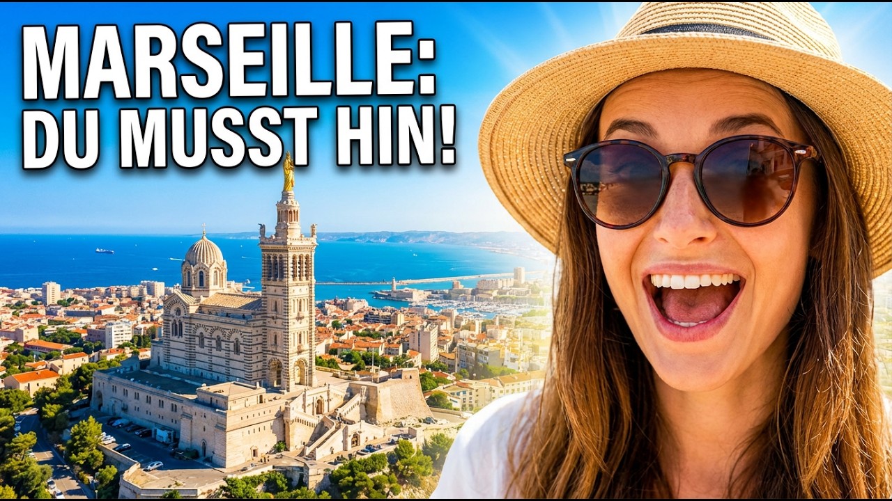 Die Top 5 Reiseziele in Marseille: Die wilde Schöne am Mittelmeer! Urlaub |Sehenswürdigkeiten ☀️🇫🇷🌊