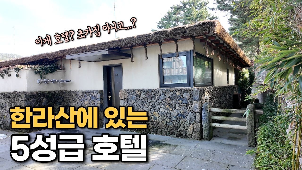 진짜 이게 5성급..? 한라산 중턱에 위치한 호텔 다녀온 후기