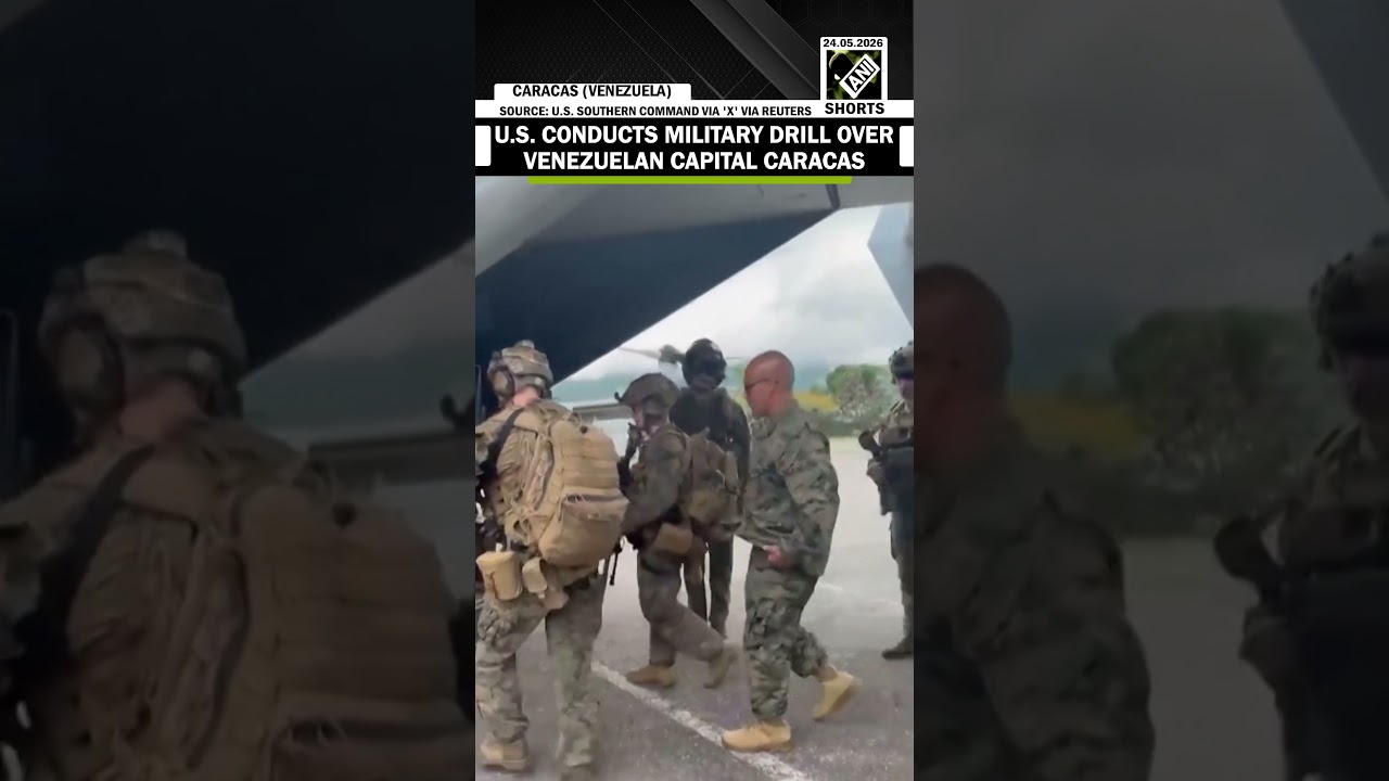 Watch! U.S. Military conducts military drill over Venezuela&rsquo;s capital Caracas