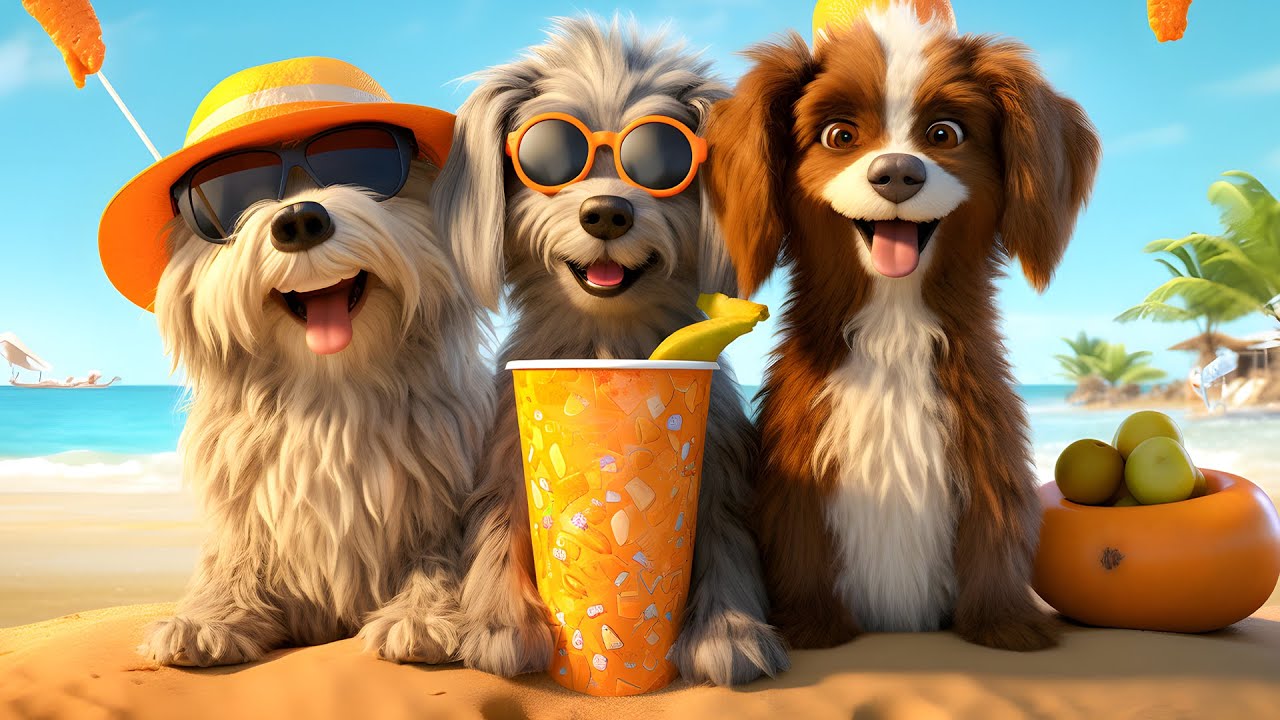 Unleashed and Happy A Melodic Celebration of Puppy Ridesl  -Baby songs - Nursery Rhymes & Kids Songs
