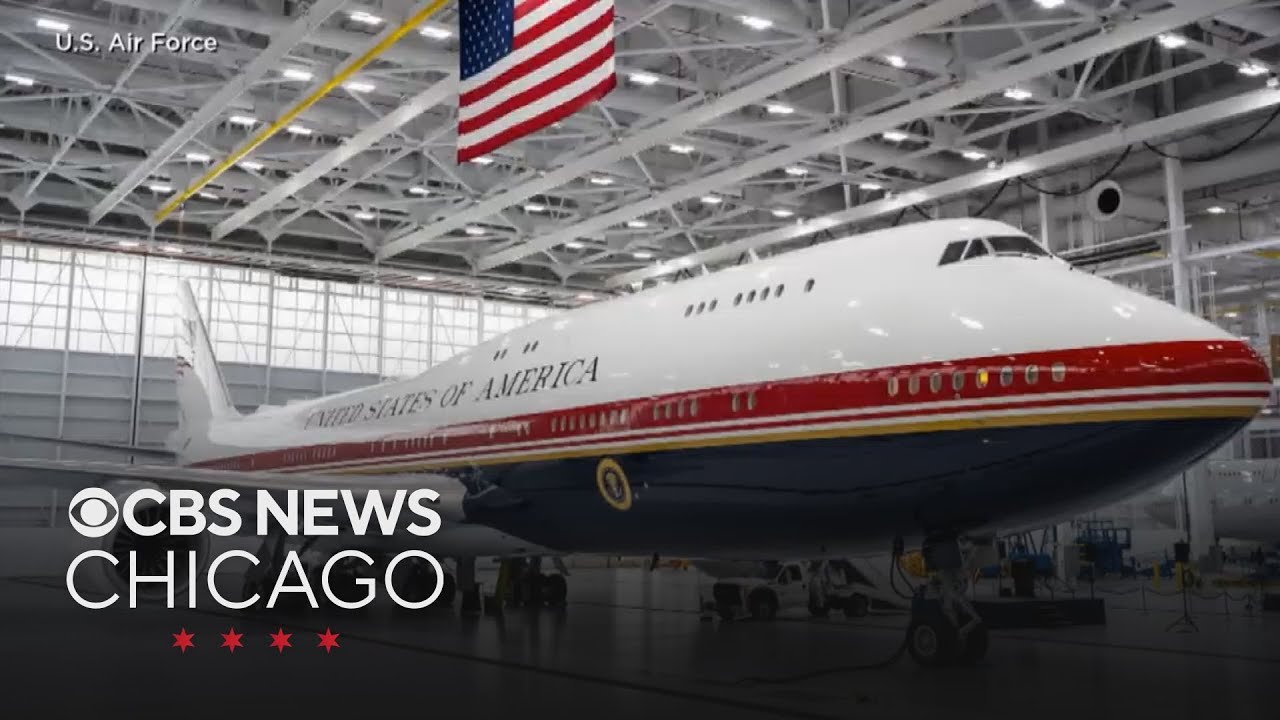 Trump unveils new Air Force One, $400 million jet donated by Qatar