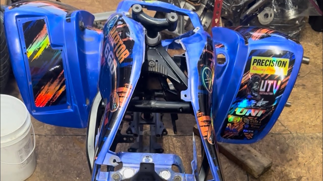 Making progress on my gs500 quad build 