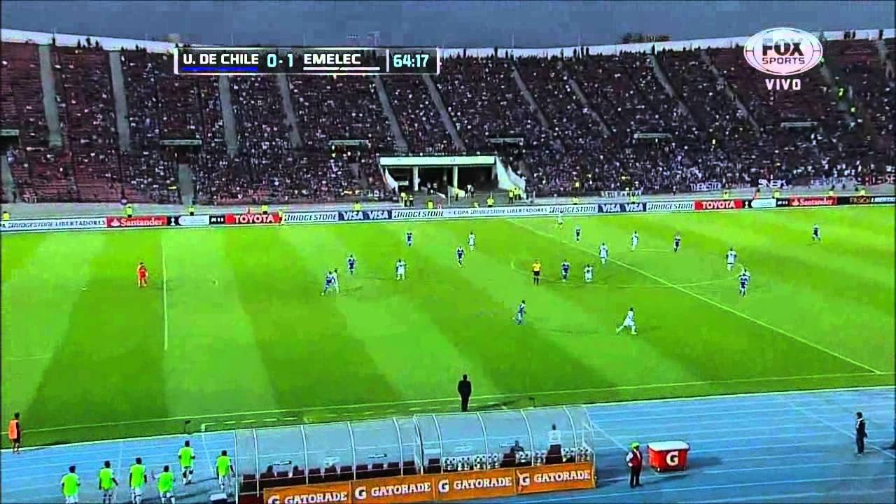 Universidad de Chile 0 - 1 Emelec Copa Libertadores 2015