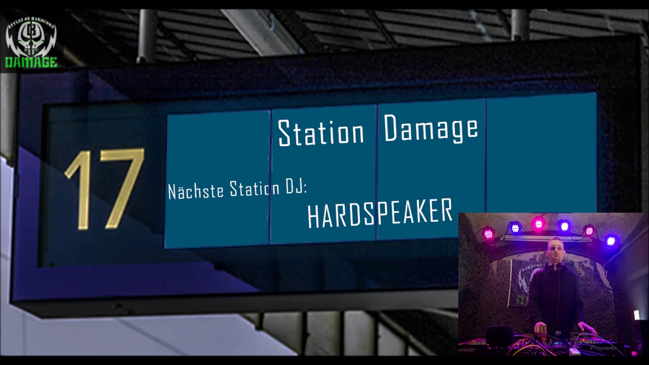Station Damage – Hardspeaker Live Set (17.03.2018)