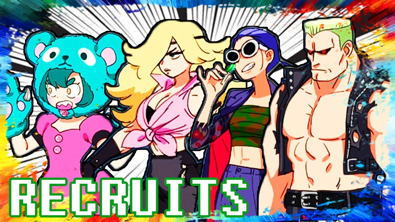 River City Girls All Recruits Ability Skill Gameplay Waklthrough Playthrough Let's Play Game
