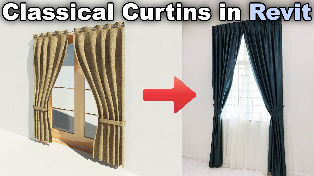 Classical Curtain in Revit Tutorial