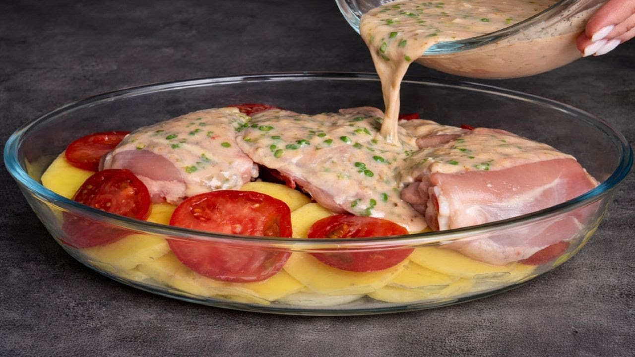 Я никогда не ела такой вкусной картошки! Быстрый ужин! Моя семья хочет добавки. Ужин за 7 минут.