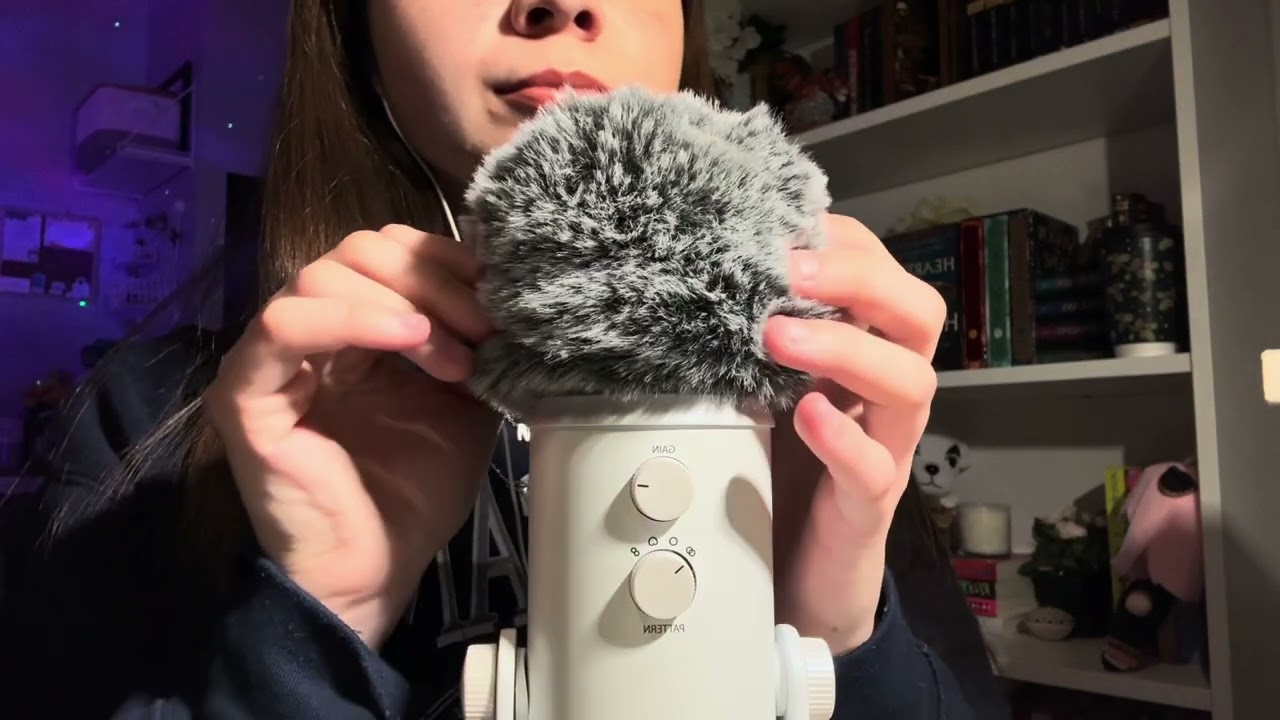 ASMR 1 hour mic brushing *for study, work, sleep