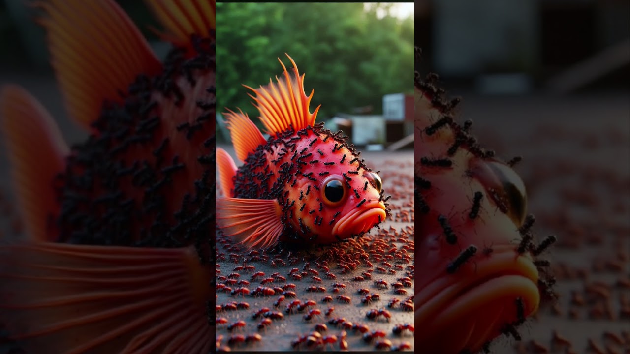 ant#fish #pity