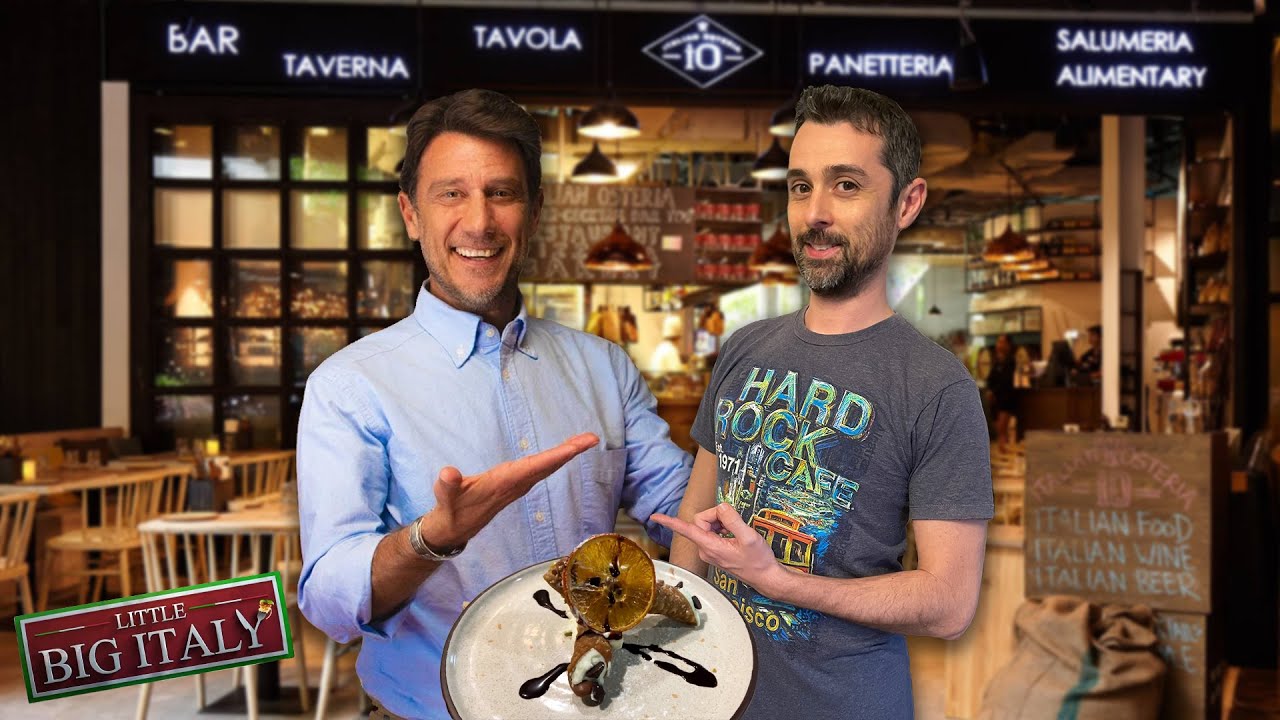 Ho mangiato nel miglior ristorante Little Big Italy di Bangkok!