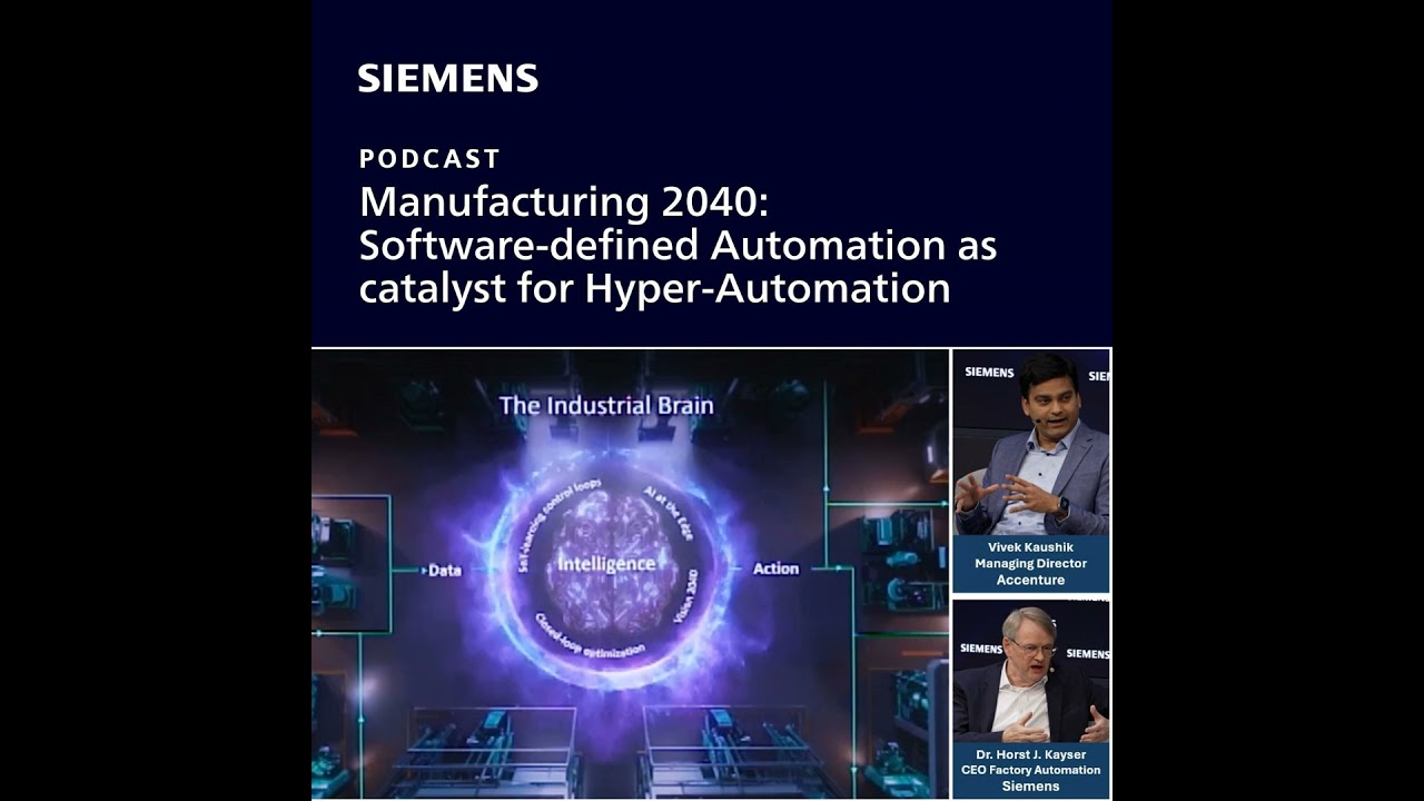 Manufacturing 2040: Software-defined Automation as catalyst for Hyper-Automation