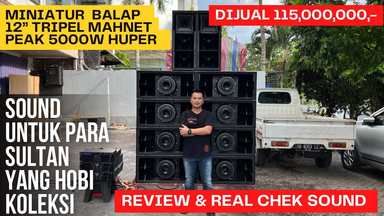 SOUND MINIATUR MONSTER || HUPER PRO AUDIO || 12