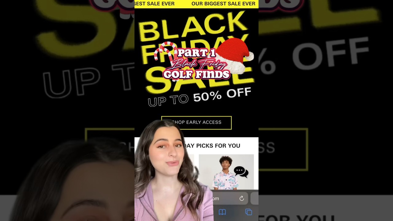 Part 1: Black Friday Golf finds ⛳️  Bad Birdie Golf
