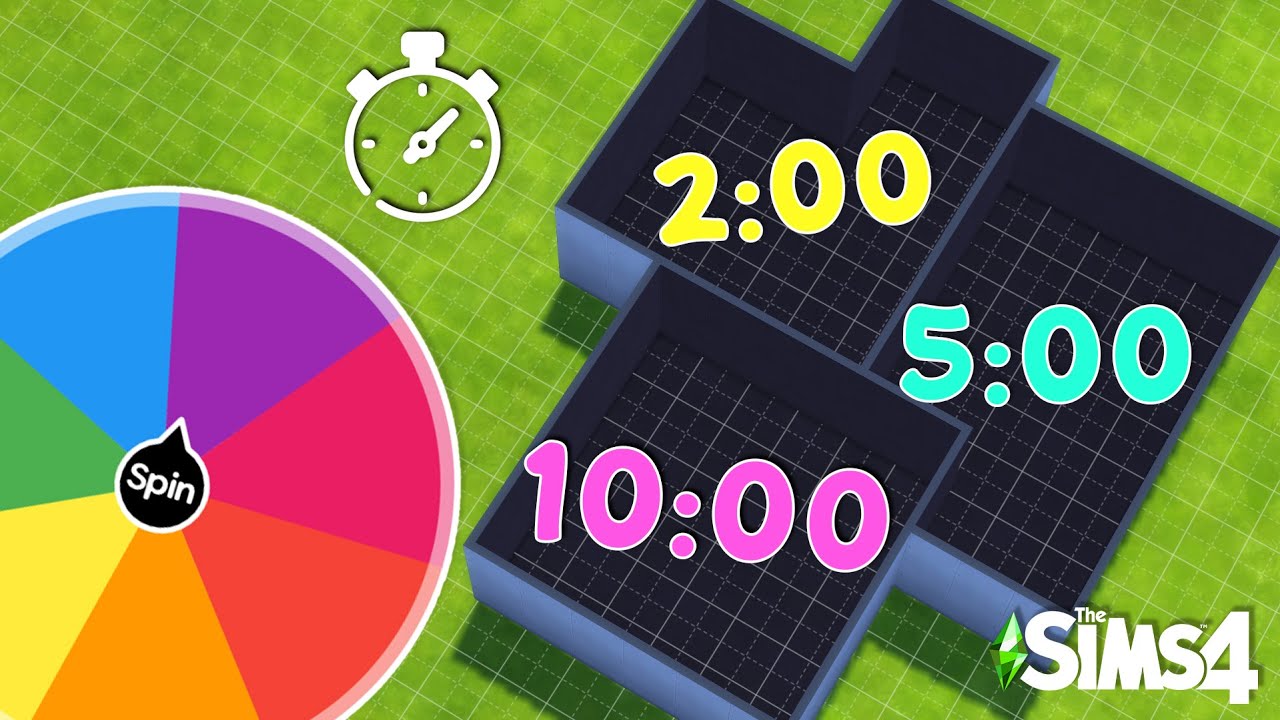 The Sims 4 but every room is a different time limit