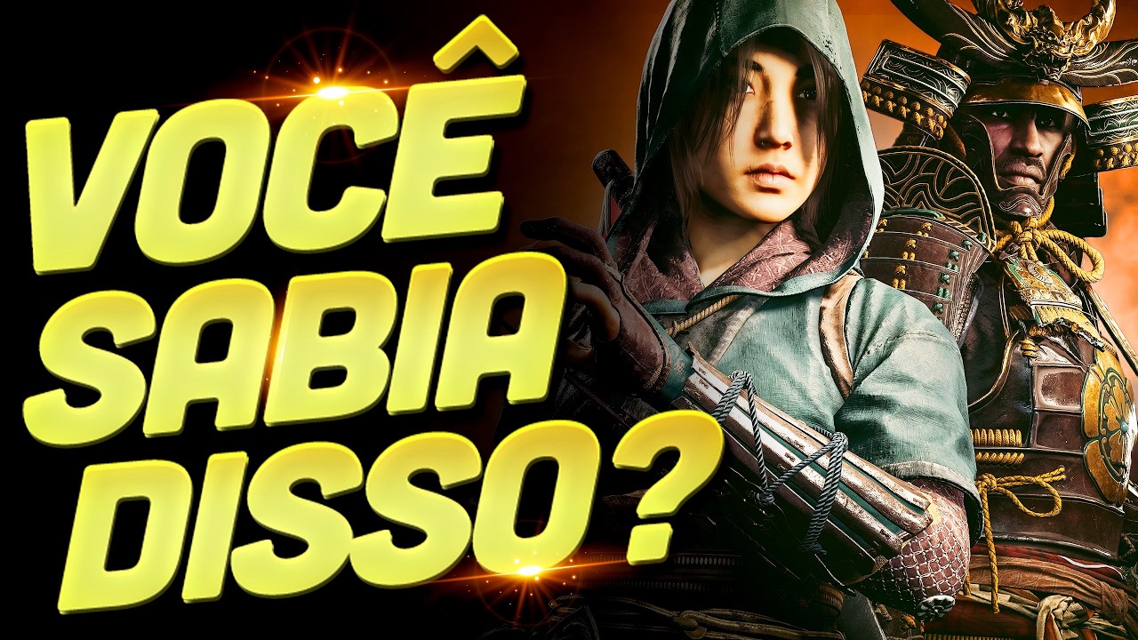 ASSASSIN'S CREED SHADOWS - TOP D&Uacute;VIDAS MAIS RECORRENTES! DICAS QUE O JOGO N&Atilde;O TE CONTA