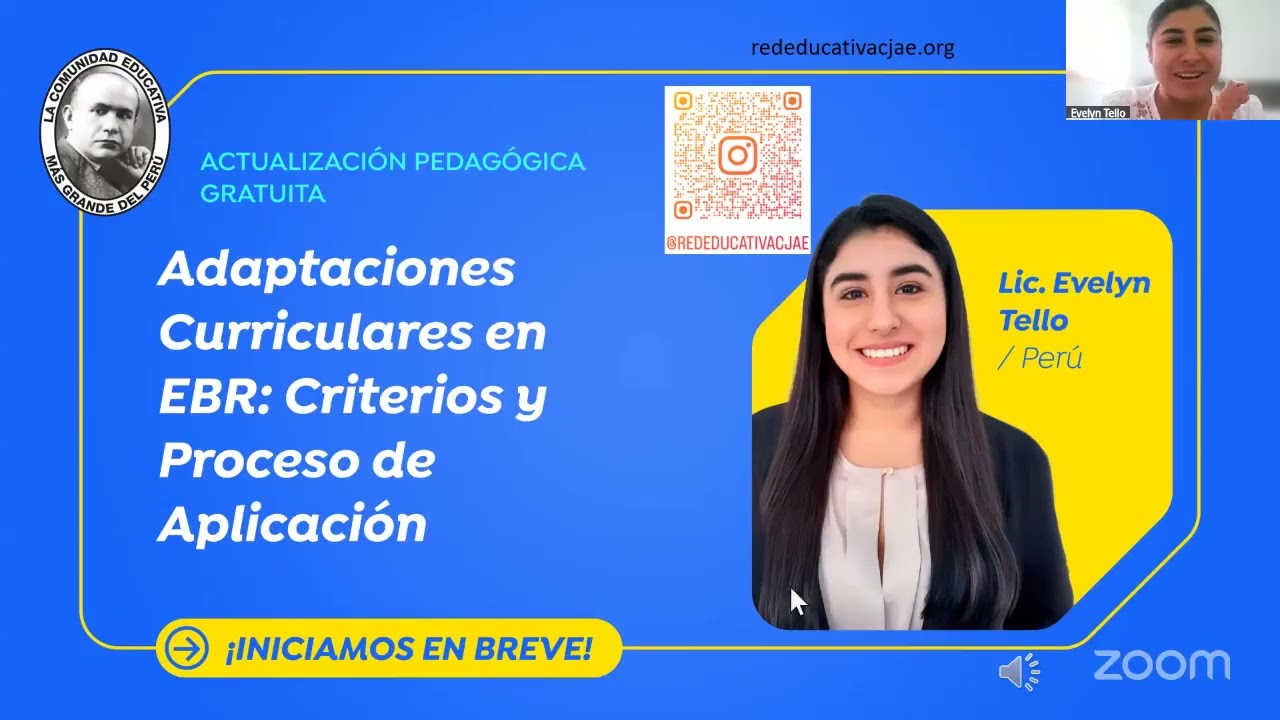 Adaptaciones curriculares en EBR: criterios y proceso de aplicación.