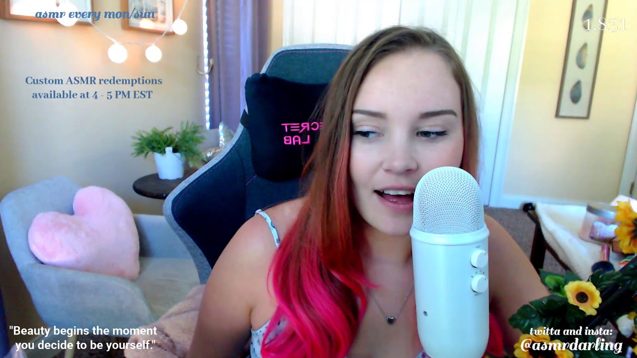 ASMR Darling Livestream 20th April
