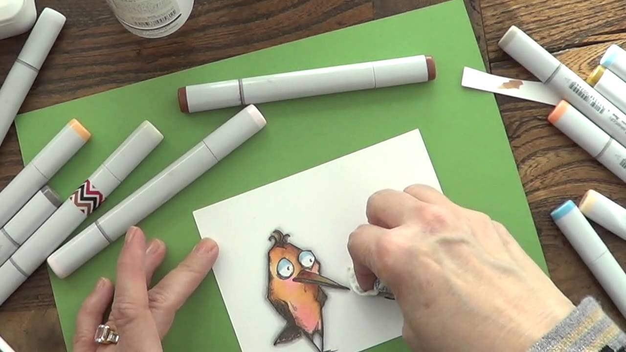 DAY 1. TheDailyMarker.com 30 Day Color Challenge