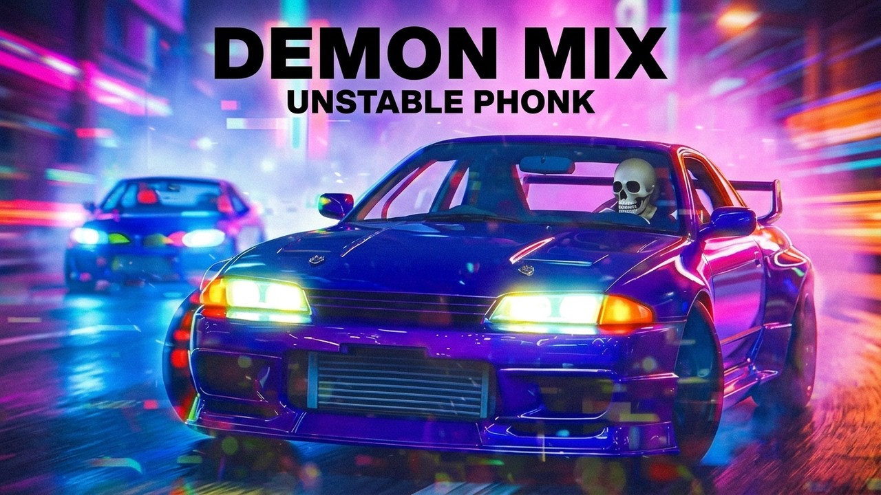 SΔIYΔN - No Escape (Demon Mix) |  Krush Phonk Visualizer 