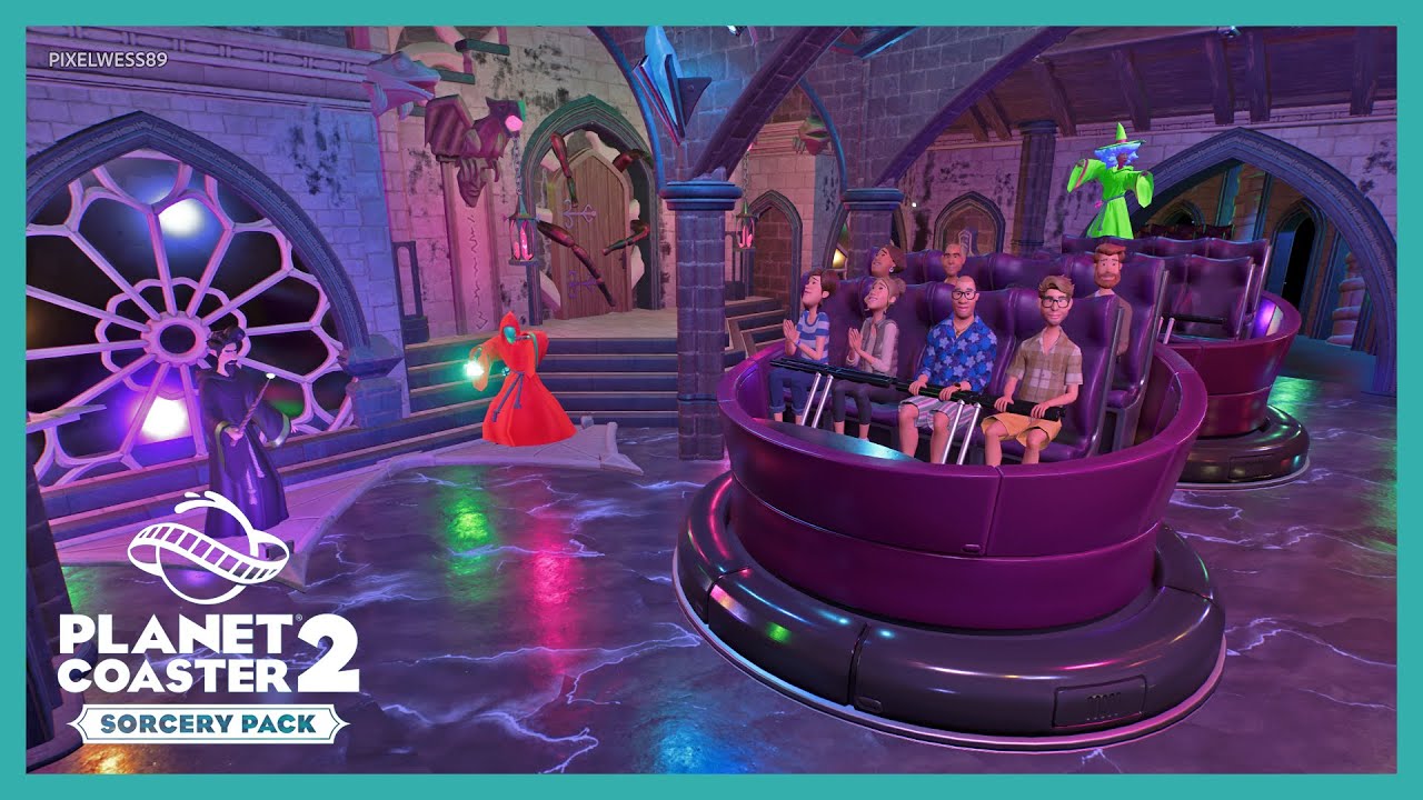 On-ride Morgath: The Enchanted Nightmare 🪄🔮☠️  [dark ride] - Sorcery Pack - Planet Coaster 2