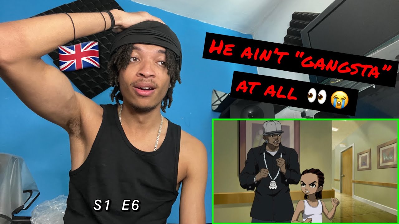 IS GANGSTALICIOUS GAY!? | UK London Kid Reacts to - Boondocks (Season 1 Episode 6) 🇬🇧 (Reaction)