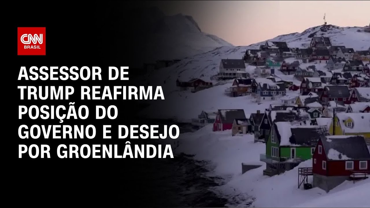 Groenlândia deve fazer parte dos EUA, diz assessor de Trump | HORA H
