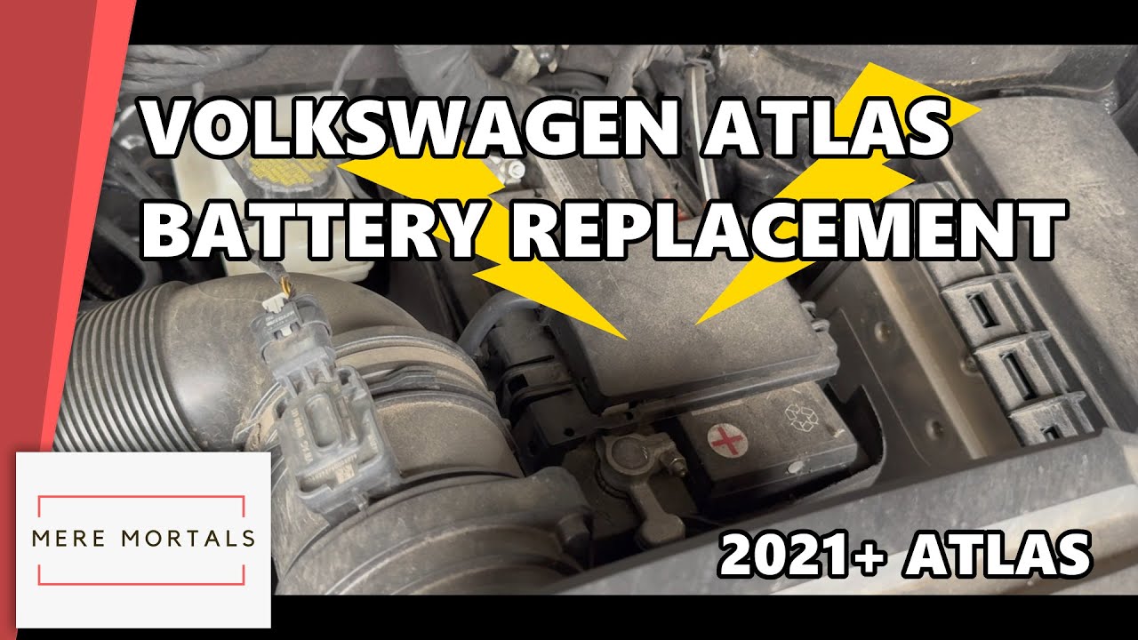 Как заменить аккумулятор Volkswagen Atlas 2021 года