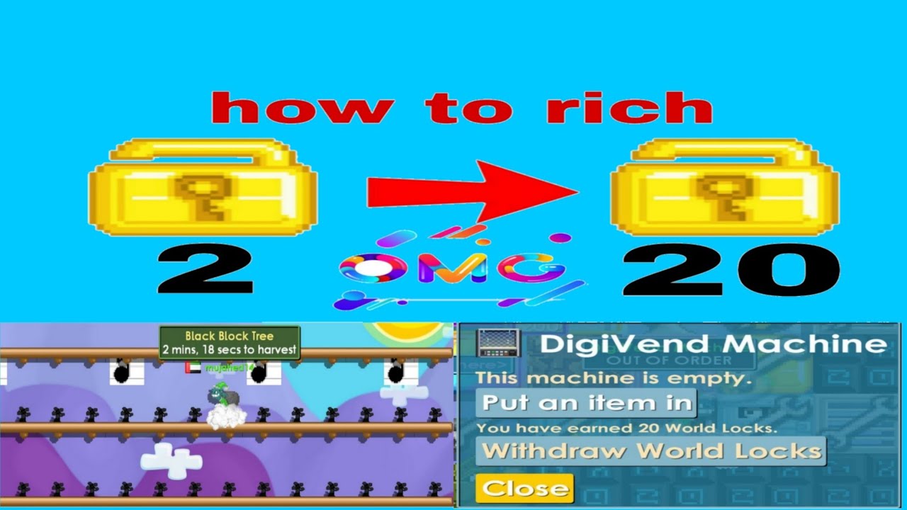 Crazy profit in growtopia