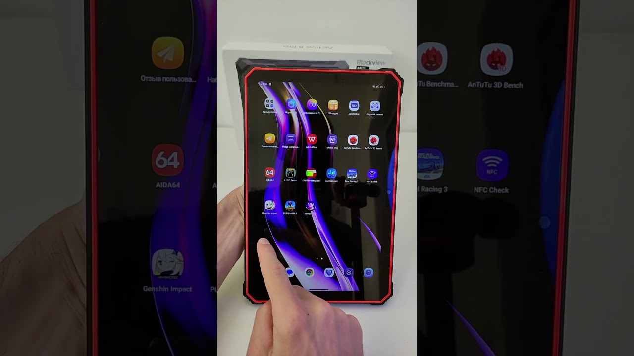Blackview Active 8 Pro - 2.4K, 22 000mAh, NFC, 8+8/256 Gb, 48Mp, saund Harman