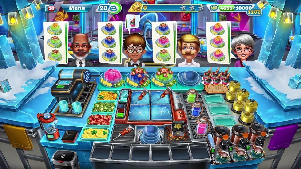 Cooking Fever - First Look at New restaurant The Fruity IgLoo