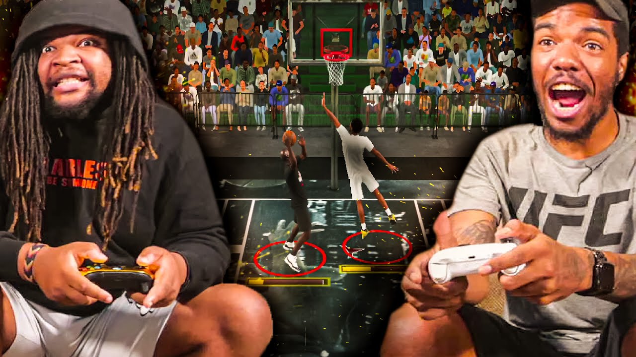 Things Get HEATED In 2v2 Blacktop!