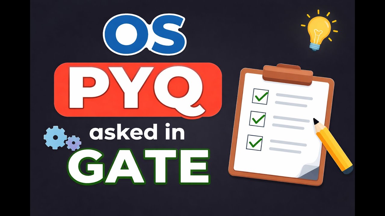 OS PYQ asked in GATE 2025 || #gate2026 #gate