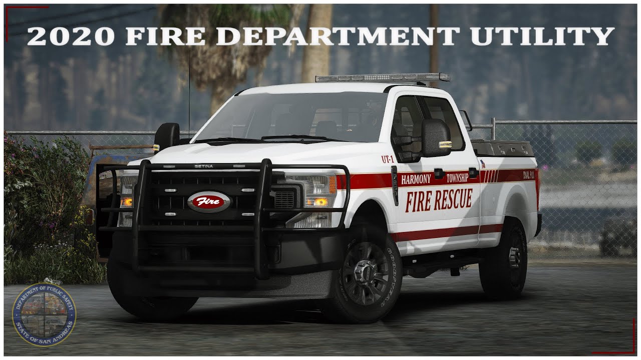 2020 Fire Department Utility | GTA 5 Showcase
