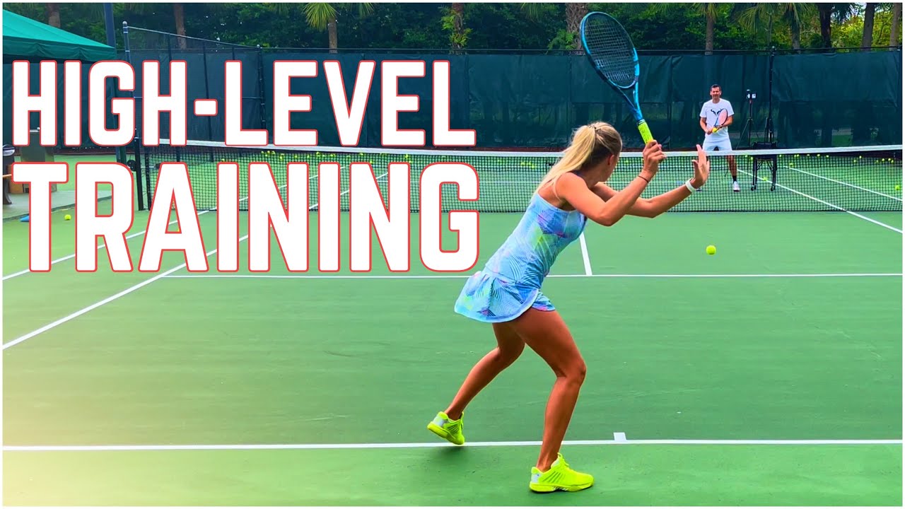Training Session with Former WTA Professional Tennis Player (7 Time All-American)