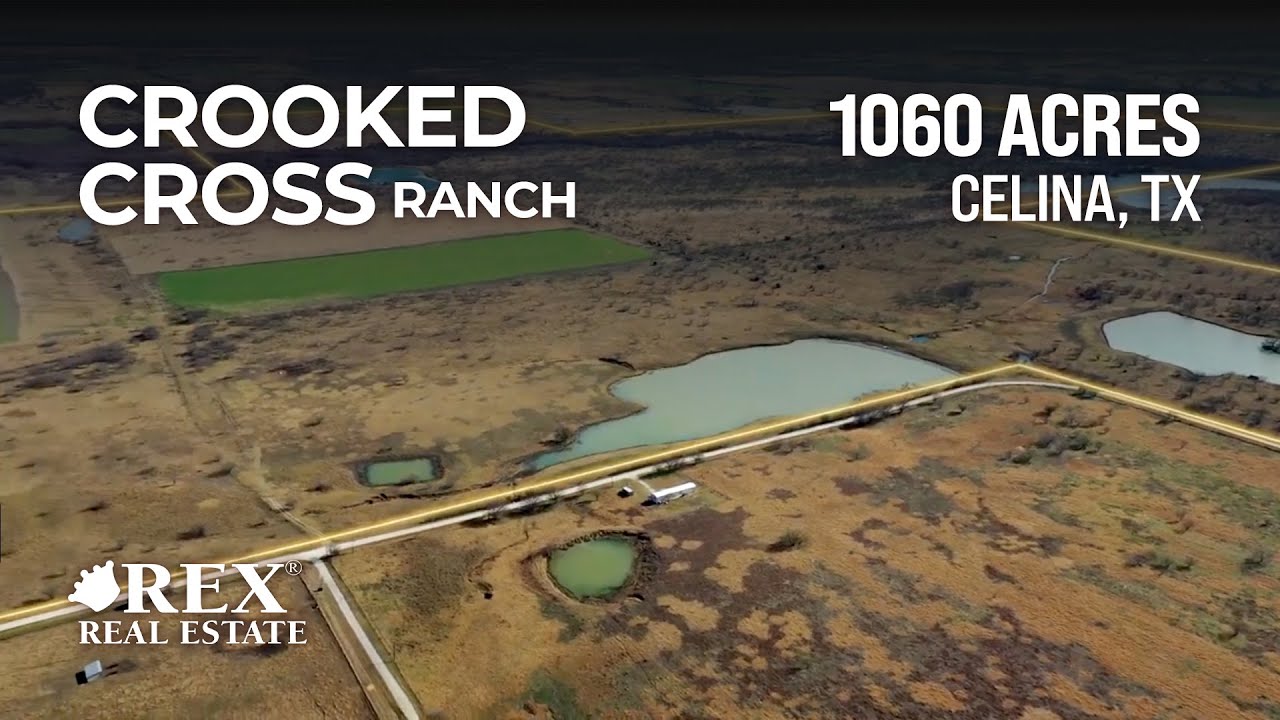 Crooked Cross Ranch | 1060 Acres Land for Sale | Celina, Texas