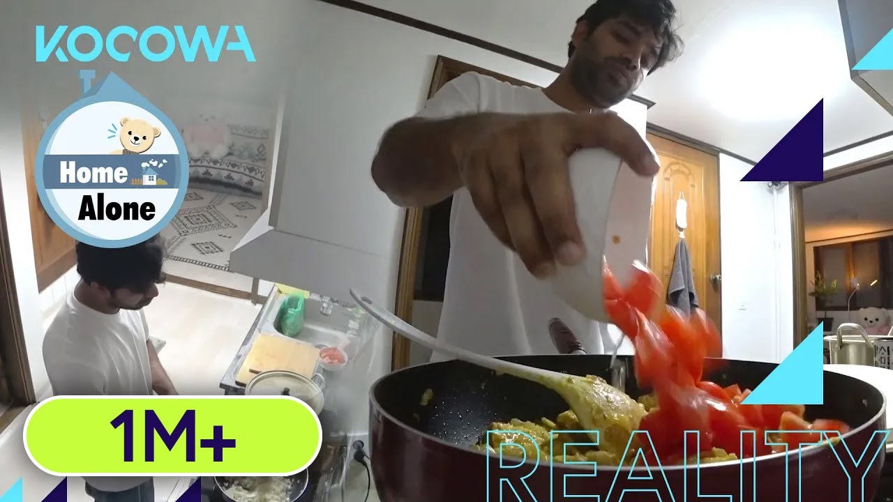 Squid Game's Ali makes his own food from scratch! [Home Alone Ep 418]